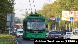 Троллейбус в Бишкеке. Архивное фото. 