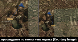 Разстоянието, на което се намира площадката за бъдещия инсинератор, от Гълъбово и Обручище