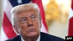 აშშ-ის პრეზიდენტი დონალდ ტრამპი. ტერნბერი, 28 ივლისი, 2025. 