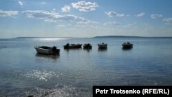 Северная часть Аральского моря. Кызылординская область, 3 июля 2024 года.