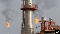 გაზის გადამამუშავებელი ქარხანა ირანის სამხრეთში. ასალუიე, 8 აპრილი, 2019.