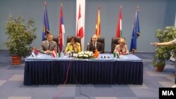 Министерска средба во Охрид.