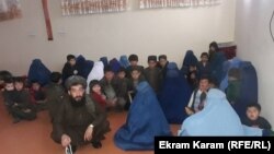 FILE: Internally displaced civilians in Faryab Province.