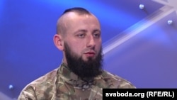 Доброволець із Білорусі із позивним «Зубр»