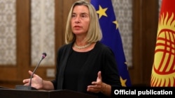 فدریکا موگرینی نماینده عالی اتحادیه اروپا در سیاست خارجی و امور امنیتی