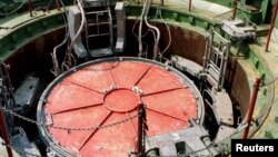 Шахта савецкай ядзернай ракеты. Архіўнае фота