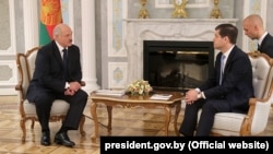 Аляксандар Лукашэнка і Ўэс Мітчэл