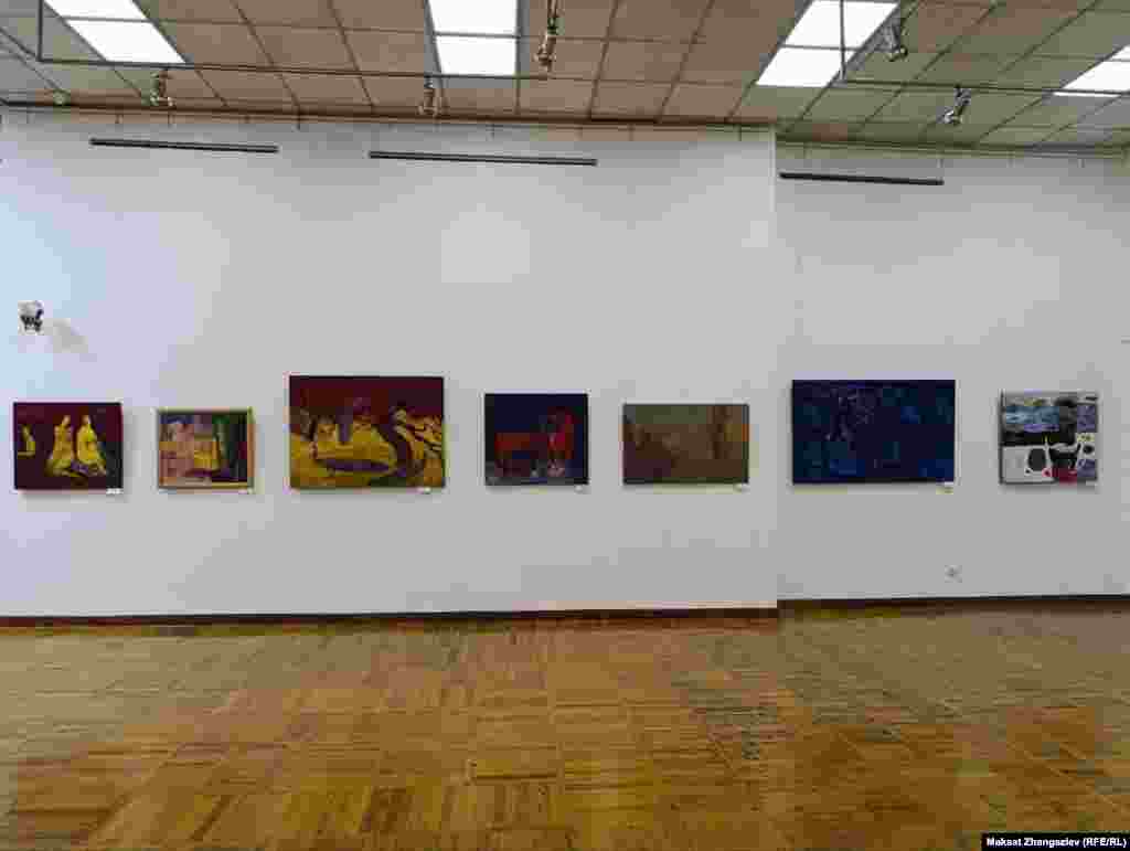 Мирзираимовдун Курманжан датканын 100 жылдыгында карата тарткан бир канча эмгеги Гапар Айтиев атындагы музейде сакталуу. Мындан сырткары коңшу өлкөлөрдөгү жана чет өлкөлөрдөгү жеке коллекционерлерде бар.