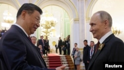 Си Цзиньпин и Владимир Путин