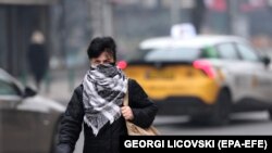 Илустративна фотографија - загаден воздух во Скопје. 