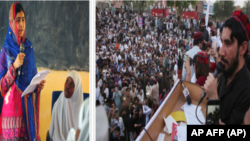 منظور پښتین او ملاله یوسفزۍ 