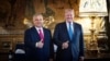 Kryeministri i Hungarisë, Viktor Orban, dhe presidenti i Shteteve të Bashkuara, Donald Trump, në Floridë, SHBA, në vitin 2024.