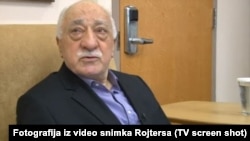 Fethullah Gulen during an interview on July 16.