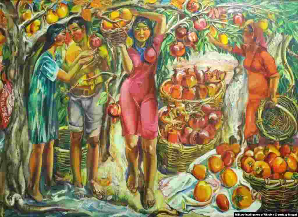 "Жашоо" (Hayet) - Гораций Чернухиндин 1975-жылы тарткан сүрөтү. Украинанын Аскердик чалгын кызматы музейден уурдалган 1233 сүрөттү жана башка көптөгөн көркөм мурастарды тизмектеген.