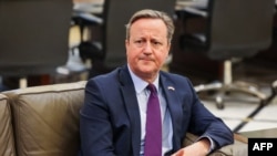 Міністар замежных справаў Вялікай Брытаніі Дэйвід Кэмэран.