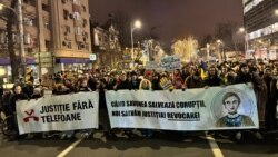 Romania - Bucharest - protest in support of judicial independence