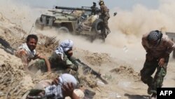 نیروهای عراقی در نزدیکی فلوجه