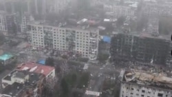 Разрушенные кварталы Покровска