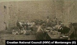 Arhivska fotografija o gradnji Doma kulture "Josip Markovic" iz 1922. godine.