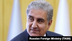 د پاکستان د بهرنیو چارو وزیر شاه محمود قرېشي. د ارشیف انځور