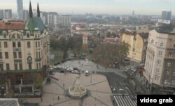 Сербиянын борбору Белград шаарынын көрүнүшү.