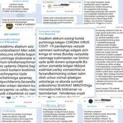 В день в редакцию «Озодлика» поступало сотни писем с одинаковым содержанием.