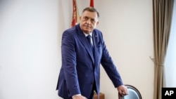 Udhëheqësi i entitetit Republika Sërpska, Millorad Dodik.