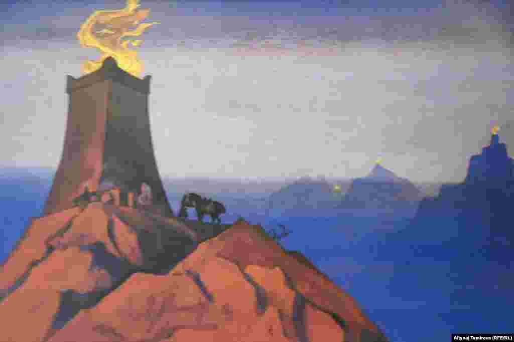 "Эмир Темирдин жеңишинин оттору". 1931-жыл.