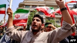 Իրան - Իսրայելի դեմ բողոքի ցույց Թեհրանում, 13-ը հունիսի, 2025թ.