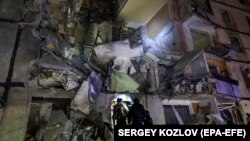 Наслідки влучання російської авіабомби у багатоповерхівку в Харкові, 30 жовтня 2024 року 