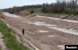 Төньяк Кырым кааналында су юк