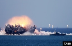 Российские военные учения в Черном море, архивное фото