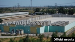 Запароская АЭС, бочкі з адпрацаваным палівам. Архіўнае фота