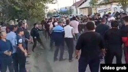 Аравандагы мушташ учуру. 20-сентябрь, 2020-жыл. (Сүрөт видеодон алынды).