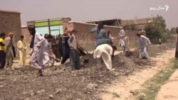 د خوست تڼیو کې د سړکونو هوارولو لپاره اشر شوی دی