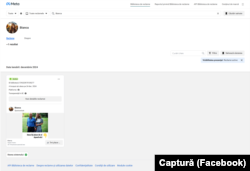 Mecanismul se repetă și pe pagina Bianca, care are 206.000 de urmăritori.