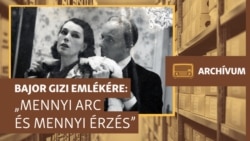 „Mennyi arc és mennyi érzés, mennyi hang és mennyi gesztus” – archív emlékműsor Bajor Giziről