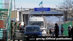 Кыргызско-казахстанская граница. Иллюстративное фото.