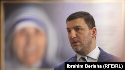 Memli Krasniqi. Kuvendi i Kosovës, 1 maj 2025.