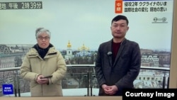 Takashi participă în calitate de expert în subiectul Ucraina la emisiuni realizate de colegii săi din Japonia