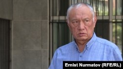 Султанбай Айжигитов Бишкектин Биринчи май райондук сотунда. 12-сентябрь, 2025-жыл.