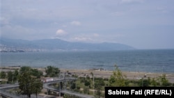 Coasta Mării Negre la Trabzon, Turcia. Fotografie generică.