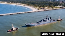The Minsk large landing ship of the Russian Baltic Fleet (file photo)