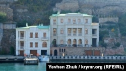 Старые дома Балаклавы. Крым, архивное фото