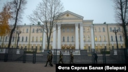 Будынак Сьледчага камітэту ў Менску. Архіўнае фота 