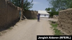 Суудан мукураган Самаркандек айылы.