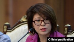 Кайыргуль Урумканова.