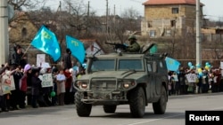 Крымдагы баскынчылыкка каршылардын акциясы