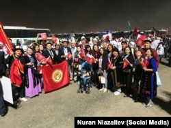 Кыргызстанцы в Катаре.