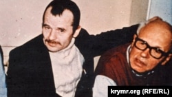 Мустафа Джемилев и Андрей Сахаров. Москва, 1986 год. Архив Мустафы Джемилева